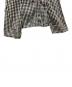 中古・古着 BLACK COMME des GARCONS (ブラックコムデギャルソン) ギンガムチェックサルエルパンツ ブラック×ホワイト サイズ:XS：5000円