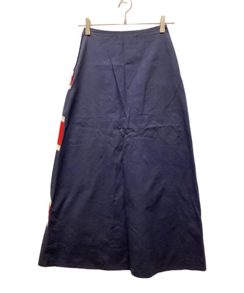 COMME des GARCONS（コムデギャルソン）COMME des GARCONS (コムデギャルソン) ユニオンジャックスカート ネイビー サイズ:記載なしの古着・服飾アイテム