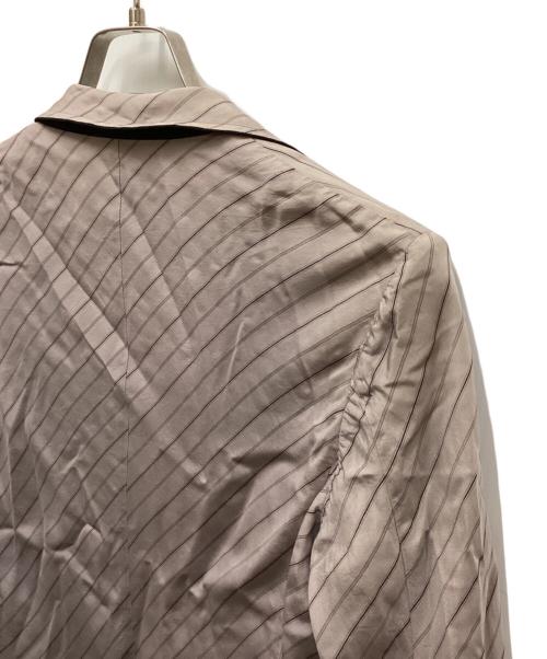 tricot COMME des GARCONS（トリココムデギャルソン）tricot COMME des GARCONS (トリココムデギャルソン) レーヨンカットオフジャケット パープル サイズ:Mの古着・服飾アイテム