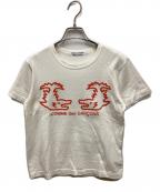 COMME des GARCONS COMME des GARCONSコムデギャルソン コムデギャルソン）の古着「Tシャツ」｜ホワイト