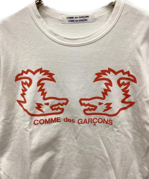 COMME des GARCONS COMME des GARCONS（コムデギャルソン コムデギャルソン）COMME des GARCONS COMME des GARCONS (コムデギャルソン コムデギャルソン) Tシャツ ホワイト サイズ:Sの古着・服飾アイテム