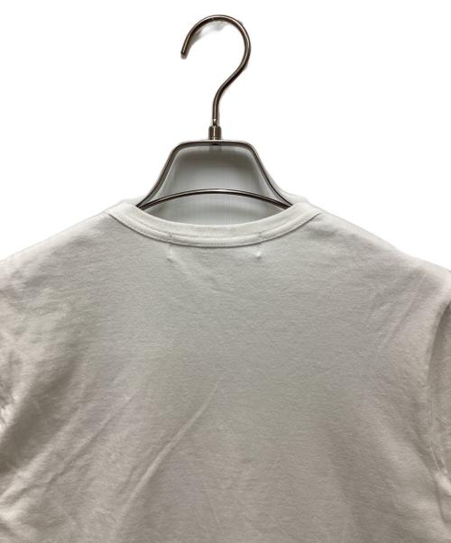 PLAY COMME des GARCONS（プレイコムデギャルソン）PLAY COMME des GARCONS (プレイコムデギャルソン) ロゴTシャツ ホワイト サイズ:Mの古着・服飾アイテム