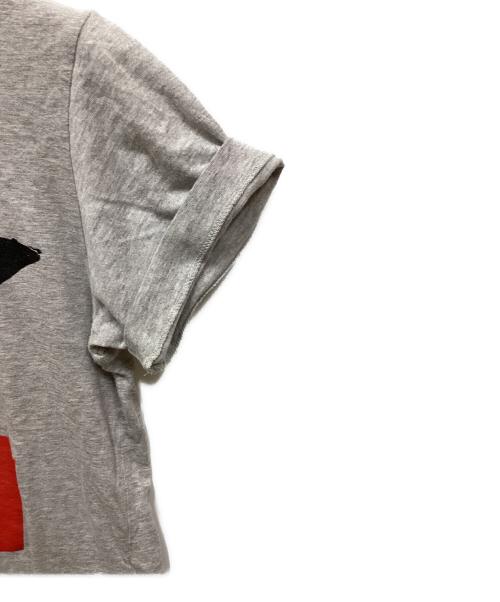 COMME des GARCONS（コムデギャルソン）COMME des GARCONS (コムデギャルソン) AD2006リンガーTシャツ グレー サイズ:SSの古着・服飾アイテム