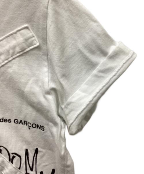 COMME des GARCONS（コムデギャルソン）COMME des GARCONS (コムデギャルソン) 16SS Message print T-shirt／メッセージプリントTシャツ ホワイト サイズ:Sの古着・服飾アイテム
