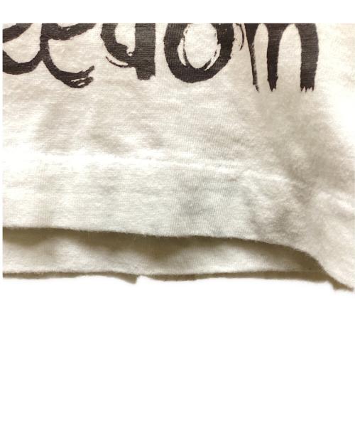 COMME des GARCONS（コムデギャルソン）COMME des GARCONS (コムデギャルソン) 16SS Message print T-shirt／メッセージプリントTシャツ ホワイト サイズ:Sの古着・服飾アイテム