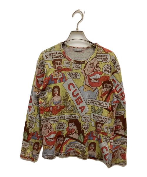 COMME des GARCONS HOMME（コムデギャルソン オム）COMME des GARCONS HOMME (コムデギャルソン オム) コミックプリント長袖Tシャツ マルチカラー サイズ:不明の古着・服飾アイテム
