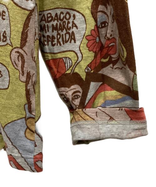 COMME des GARCONS HOMME（コムデギャルソン オム）COMME des GARCONS HOMME (コムデギャルソン オム) コミックプリント長袖Tシャツ マルチカラー サイズ:不明の古着・服飾アイテム