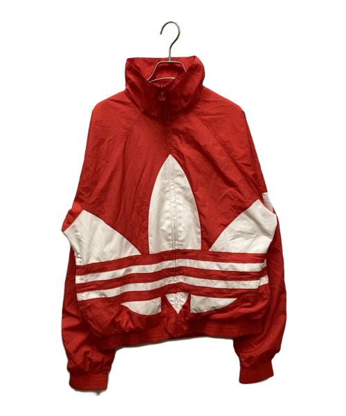 adidas（アディダス）adidas (アディダス) Big Trefoil Track JKT レッド サイズ:Mの古着・服飾アイテム