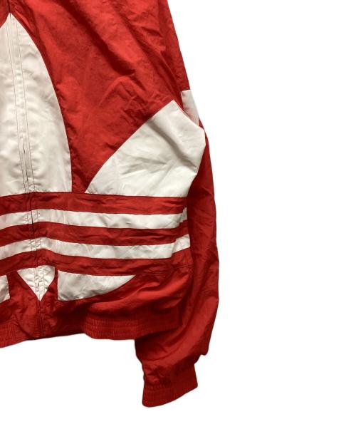 adidas（アディダス）adidas (アディダス) Big Trefoil Track JKT レッド サイズ:Mの古着・服飾アイテム