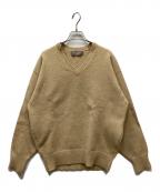 COMME des GARCONS HOMMEコムデギャルソン オム）の古着「AD1989Vネックニット」｜ベージュ