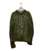 COMME des GARCONS JUNYA WATANABE MANコム デ ギャルソン ジュンヤ ワタナベ マン）の古着「メッシュニット」｜グリーン