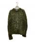 COMME des GARCONS JUNYA WATANABE MAN（コム デ ギャルソン ジュンヤ ワタナベ マン）の古着「メッシュニット」｜グリーン