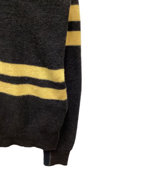 COMME des GARCONS JUNYA WATANABE MAN（コム デ ギャルソン ジュンヤ ワタナベ マン）COMME des GARCONS JUNYA WATANABE MAN (コム デ ギャルソン ジュンヤ ワタナベ マン) 切替ニットカーディガン ブラック サイズ:Lの古着・服飾アイテム