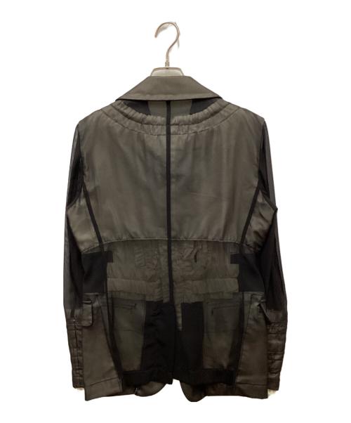 COMME des GARCONS（コムデギャルソン）COMME des GARCONS (コムデギャルソン) AD2013丸襟シアージャケット ブラック サイズ:Sの古着・服飾アイテム