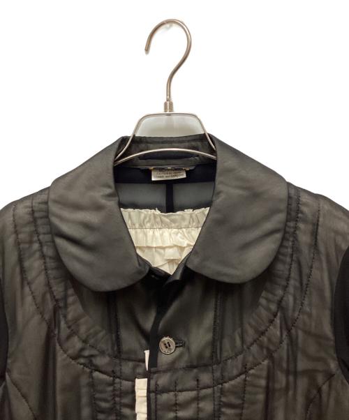 COMME des GARCONS（コムデギャルソン）COMME des GARCONS (コムデギャルソン) AD2013丸襟シアージャケット ブラック サイズ:Sの古着・服飾アイテム