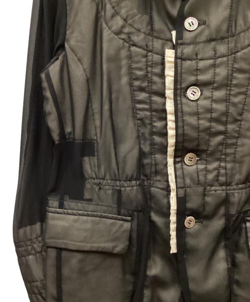 COMME des GARCONS（コムデギャルソン）COMME des GARCONS (コムデギャルソン) AD2013丸襟シアージャケット ブラック サイズ:Sの古着・服飾アイテム