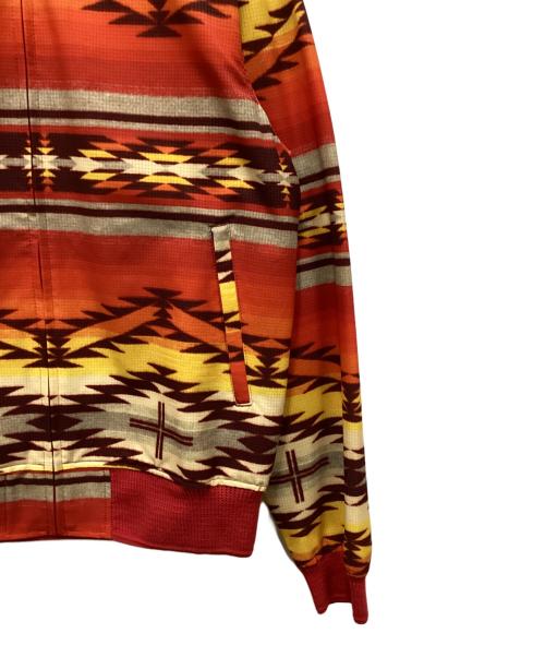 Hysteric Glamour（ヒステリックグラマー）Hysteric Glamour (ヒステリックグラマー) ネイティブ柄ジャケット レッド サイズ:Mの古着・服飾アイテム