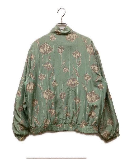 SUPREME（シュプリーム）SUPREME (シュプリーム) 19SS Floral Silk Track Jacket/フローラルシルクトラックジャケット グリーン サイズ:Sの古着・服飾アイテム