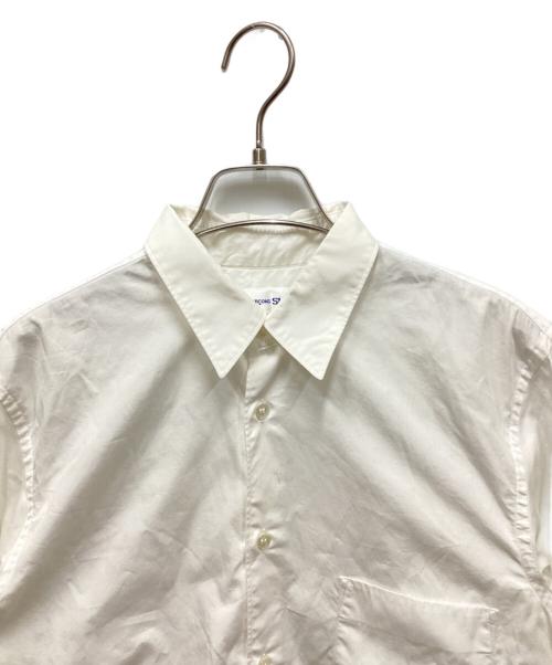 COMME des GARCONS SHIRT（コムデギャルソンシャツ）COMME des GARCONS SHIRT (コムデギャルソンシャツ) スタッズ×チェーンプリントシャツ ホワイト サイズ:Sの古着・服飾アイテム