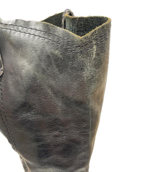 JUNYA WATANABE MAN PINK（ジュンヤワタナベマン ピンク）JUNYA WATANABE MAN PINK (ジュンヤワタナベマン ピンク) スタッズロングブーツ ブラック サイズ:Mの古着・服飾アイテム