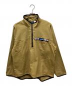 KAVUカブー）の古着「ビッグスローシャツ」｜ベージュ