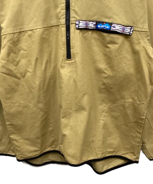 KAVU（カブー）KAVU (カブー) ビッグスローシャツ ベージュ サイズ:Lの古着・服飾アイテム
