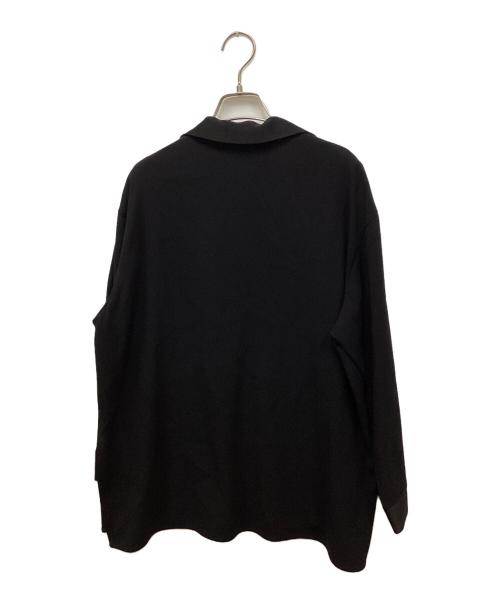 GALERIE VIE（ギャルリーヴィー）GALERIE VIE (ギャルリーヴィー) バックサテンアムンゼン カフタンプルオーバーブラウス ブラック サイズ:Freeの古着・服飾アイテム