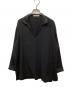 GALERIE VIE（ギャルリーヴィー）の古着「バックサテンアムンゼン カフタンプルオーバーブラウス」｜ブラック