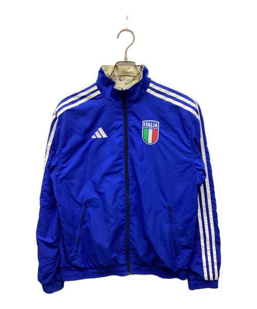 adidas（アディダス）adidas (アディダス) リバーシブルジャケット ブルー サイズ:Lの古着・服飾アイテム
