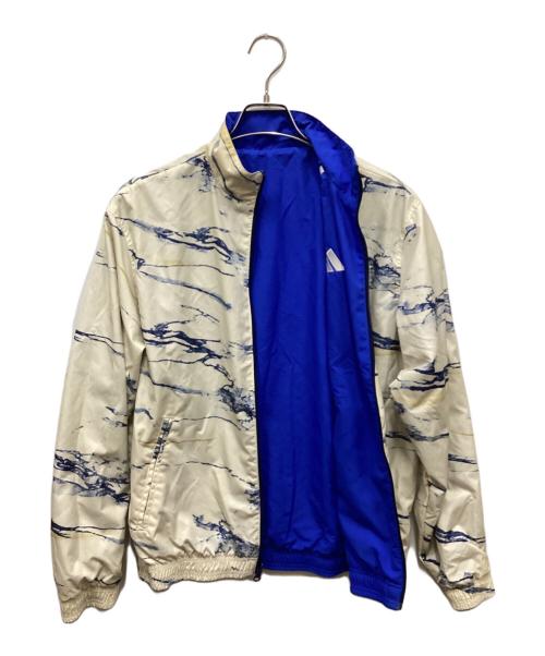 adidas（アディダス）adidas (アディダス) リバーシブルジャケット ブルー サイズ:Lの古着・服飾アイテム