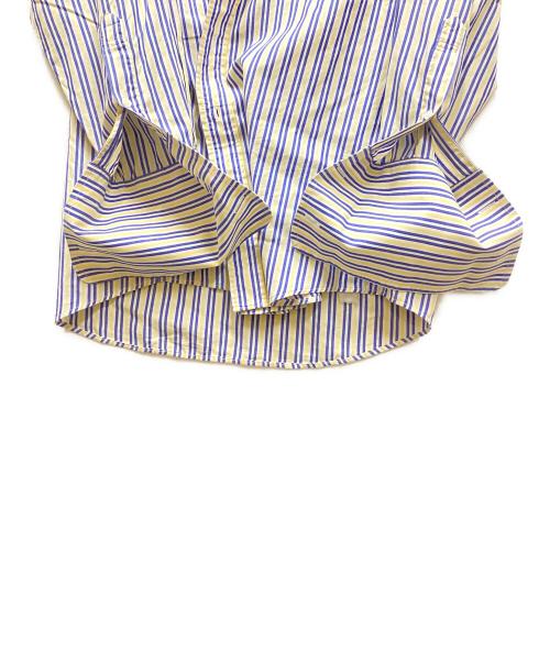 Burberry's（バーバリー）Burberry's (バーバリーズ) ダブルカフスドレスシャツ ブルー サイズ:15.5-34の古着・服飾アイテム