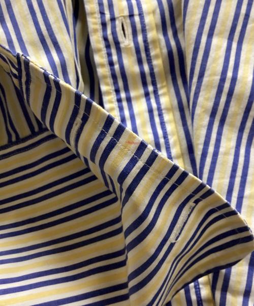 Burberry's（バーバリー）Burberry's (バーバリーズ) ダブルカフスドレスシャツ ブルー サイズ:15.5-34の古着・服飾アイテム