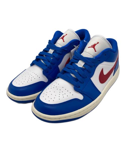 NIKE（ナイキ）NIKE (ナイキ) W AIR JORDAN 1 LOW ブルー サイズ:24.5cmの古着・服飾アイテム