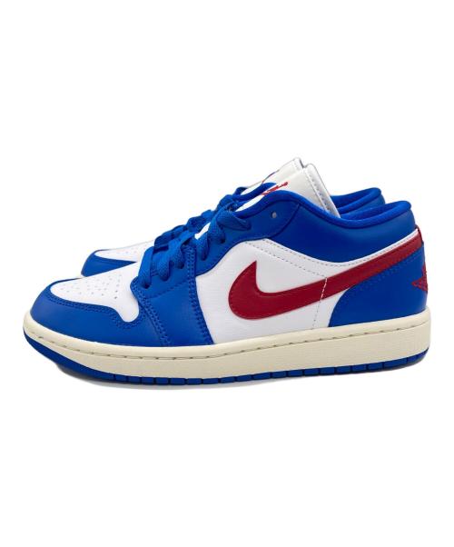 NIKE（ナイキ）NIKE (ナイキ) W AIR JORDAN 1 LOW ブルー サイズ:24.5cmの古着・服飾アイテム