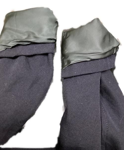 COMME des GARCONS HOMME PLUS（コムデギャルソンオムプリュス）COMME des GARCONS HOMME PLUS (コムデギャルソンオムプリュス) ネジレライダースコート ネイビー サイズ:Lの古着・服飾アイテム