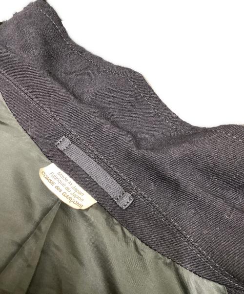 COMME des GARCONS HOMME PLUS（コムデギャルソンオムプリュス）COMME des GARCONS HOMME PLUS (コムデギャルソンオムプリュス) ネジレライダースコート ネイビー サイズ:Lの古着・服飾アイテム