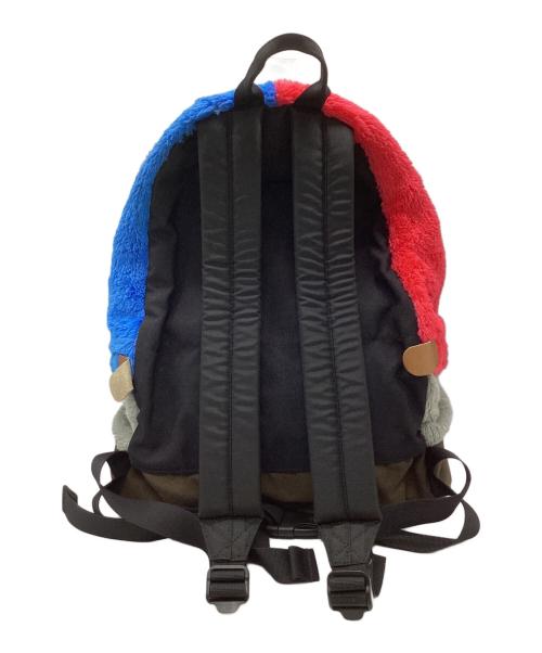 THE NORTHFACE PURPLELABEL（ザ・ノースフェイス パープルレーベル）THE NORTHFACE PURPLELABEL (ザ・ノースフェイス パープルレーベル) Fleece Medium Day Pack グレー×パープルの古着・服飾アイテム