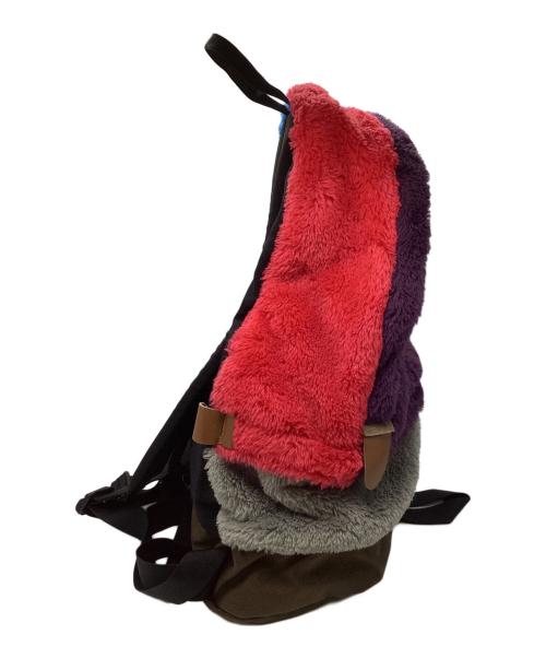 THE NORTHFACE PURPLELABEL（ザ・ノースフェイス パープルレーベル）THE NORTHFACE PURPLELABEL (ザ・ノースフェイス パープルレーベル) Fleece Medium Day Pack グレー×パープルの古着・服飾アイテム