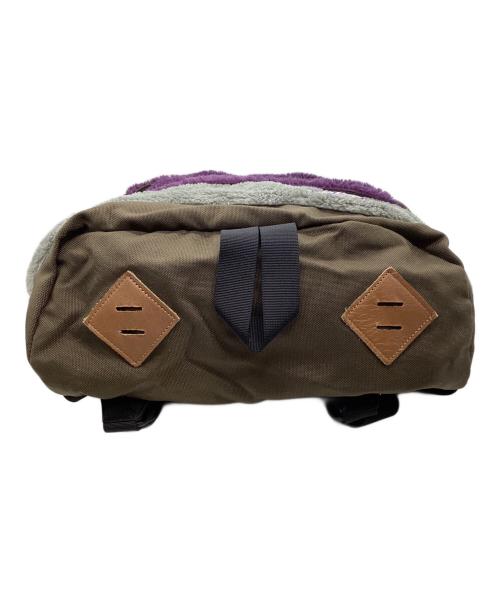 THE NORTHFACE PURPLELABEL（ザ・ノースフェイス パープルレーベル）THE NORTHFACE PURPLELABEL (ザ・ノースフェイス パープルレーベル) Fleece Medium Day Pack グレー×パープルの古着・服飾アイテム