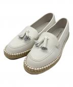 tsumori chisato walkツモリチサトウォーク）の古着「タッセルローファー」｜ホワイト
