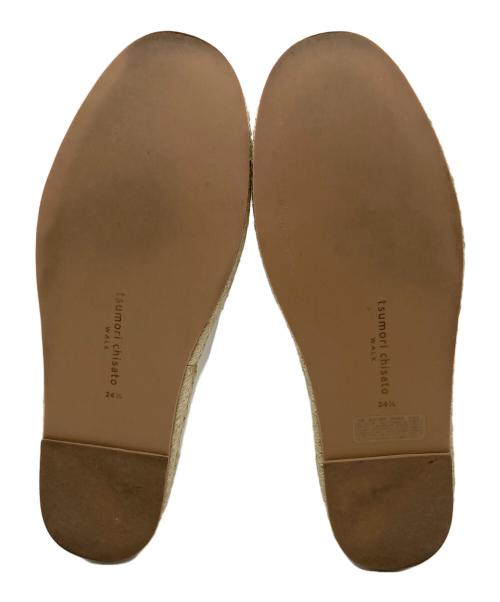 tsumori chisato walk（ツモリチサトウォーク）tsumori chisato walk (ツモリチサトウォーク) タッセルローファー ホワイト サイズ:24.5cmの古着・服飾アイテム