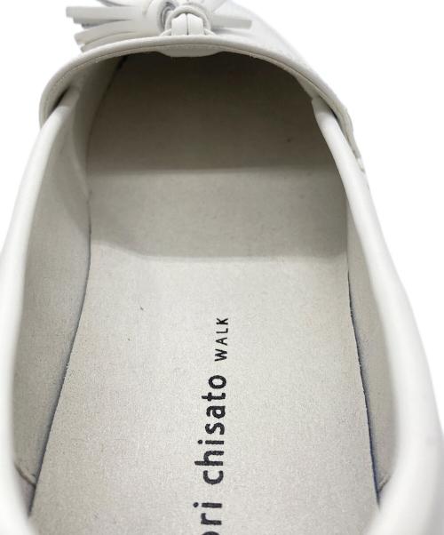 tsumori chisato walk（ツモリチサトウォーク）tsumori chisato walk (ツモリチサトウォーク) タッセルローファー ホワイト サイズ:24.5cmの古着・服飾アイテム