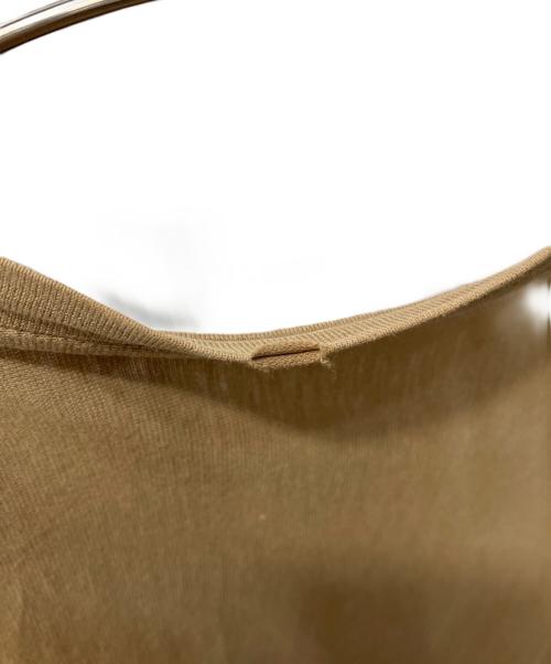 HOMME PLISSE ISSEY MIYAKE（オム プリッセ イッセイ ミヤケ）HOMME PLISSE ISSEY MIYAKE (オム プリッセ イッセイ ミヤケ) ドルマンスリーブカットソー ブラウン サイズ:2の古着・服飾アイテム