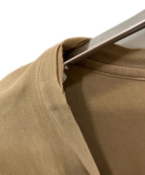 HOMME PLISSE ISSEY MIYAKE（オム プリッセ イッセイ ミヤケ）HOMME PLISSE ISSEY MIYAKE (オム プリッセ イッセイ ミヤケ) ドルマンスリーブカットソー ブラウン サイズ:2の古着・服飾アイテム