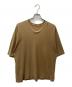 HOMME PLISSE ISSEY MIYAKE（オム プリッセ イッセイ ミヤケ）の古着「ドルマンスリーブカットソー」｜ブラウン