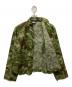 中古・古着 BLACK COMME des GARCONS (ブラックコムデギャルソン) カモフラチャイナシャツ グリーン サイズ:S：10000円
