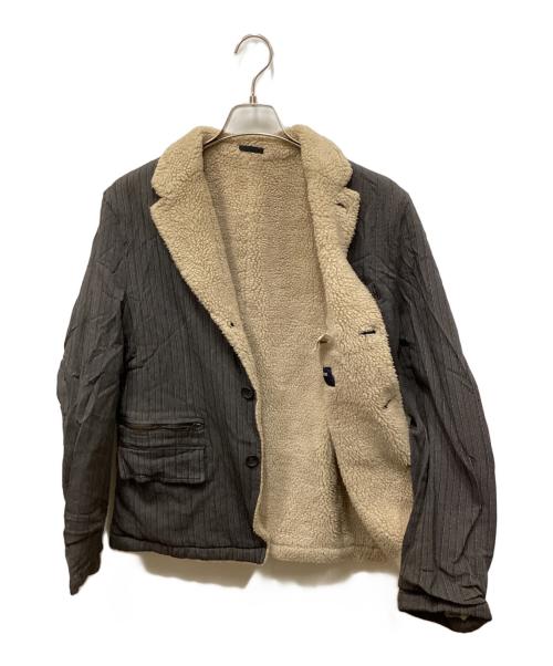 COMME des GARCONS HOMME（コムデギャルソン オム）COMME des GARCONS HOMME (コムデギャルソン オム) ボアジャケット グレー サイズ:Sの古着・服飾アイテム