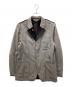 COMME des GARCONS HOMME PLUS（コムデギャルソンオムプリュス）の古着「AD2002パイルライナーインサイドアウトジャケット」｜グレー