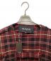 TACASI (タキャシ) タータンチェックボンテージライダースジャケット レッド サイズ:40：9000円