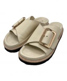 MOHI（モヒ）の古着「SLOBE別注バックルサンダル」｜ホワイト